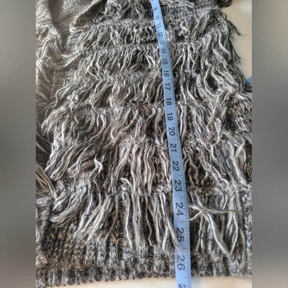 Minkpink X Urban Outfitters Fringe Knit Cardigan Small - Picture 10 of 11